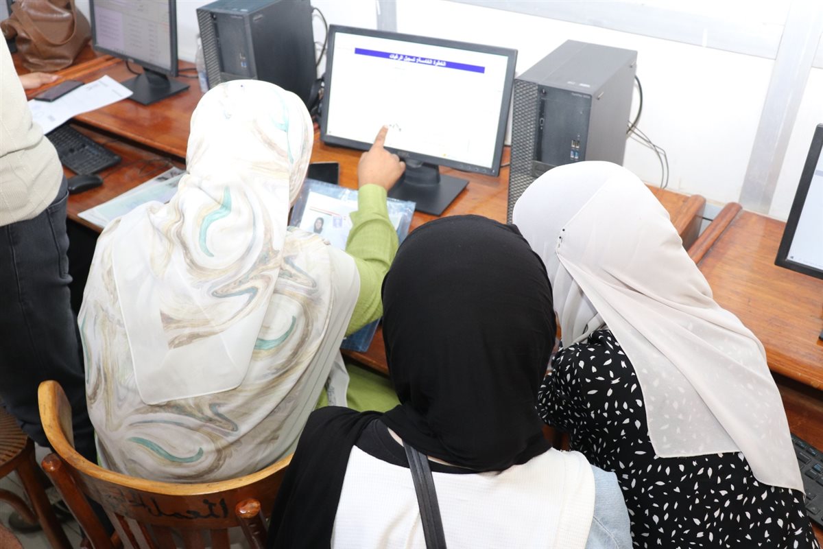 جامعة سوهاج تستقبل طلاب الثانوية العامة لتسجيل رغبات المرحلة الثانية