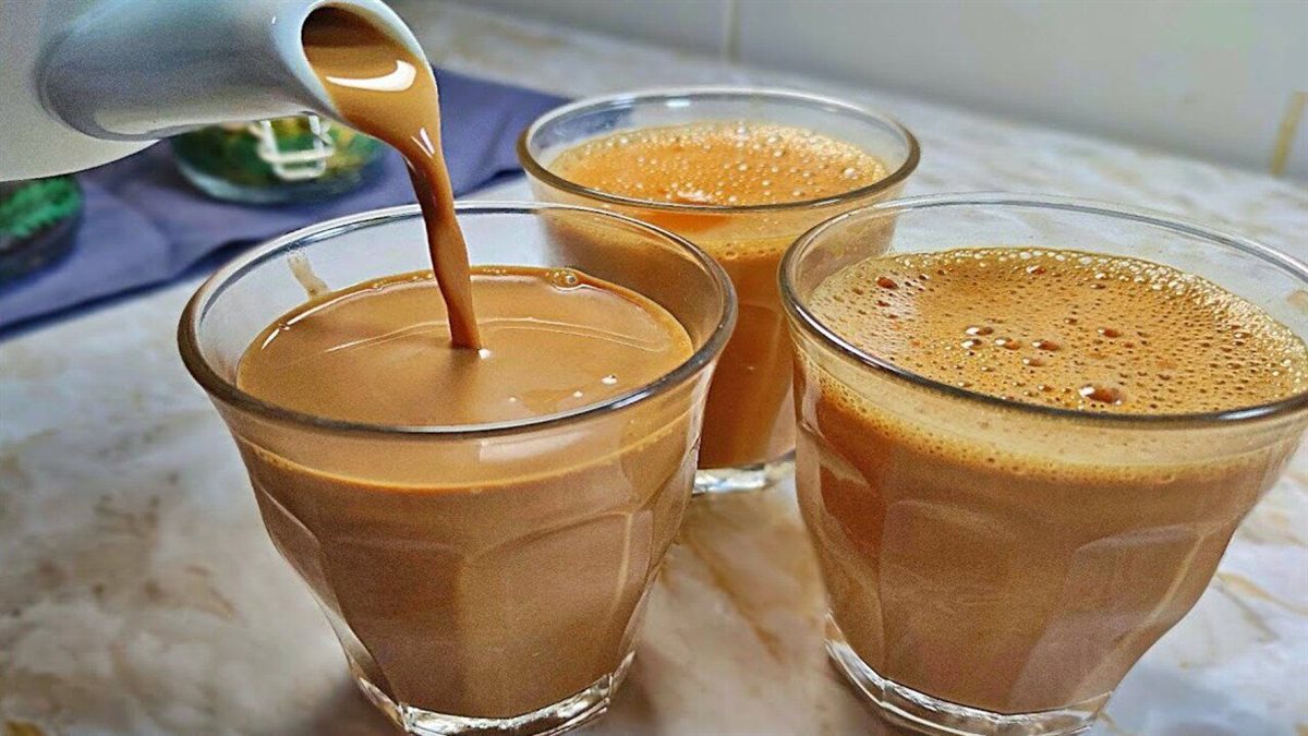 شاي الكرك لأمسيات الصيف