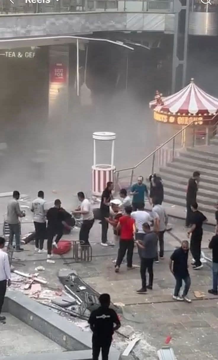 حريق مطعم بمول شهير بالتجمع&nbsp;