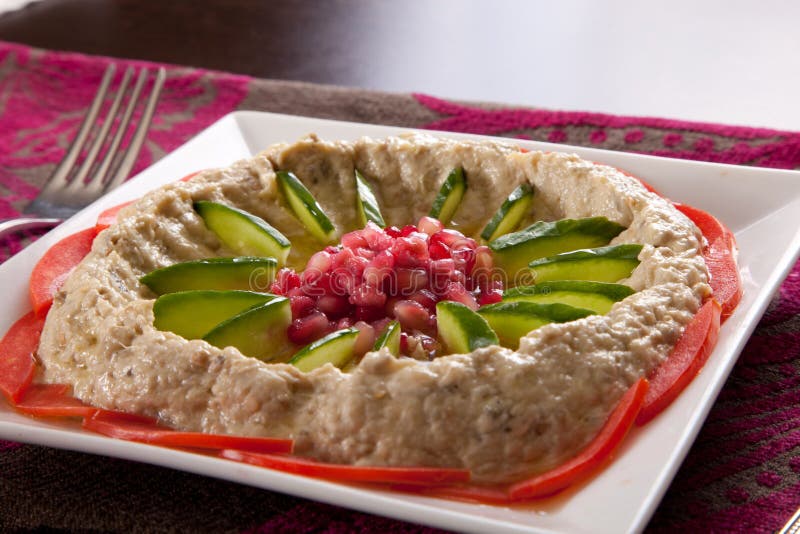 طريقة تقديم بابا غنوج
