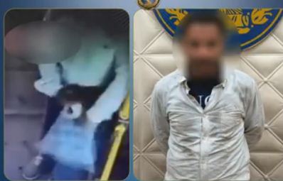 فيديو متداول يكشف سرقة حقيبة من أتوبيس نقل عام بالقاهرة.. والمتهم: ظننت أنها تحوي أموالًا