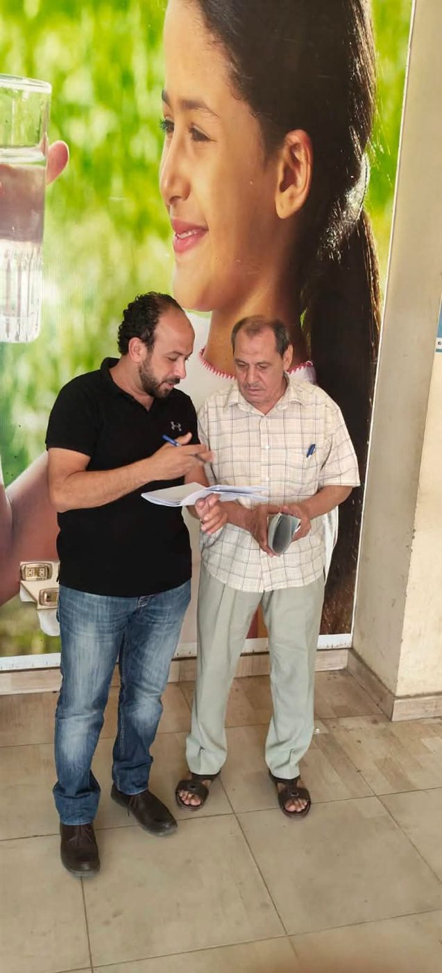قافلة مائية لاستطلاع آراء المواطنين والتأكد من جودة مياه الشرب بالحوامدية