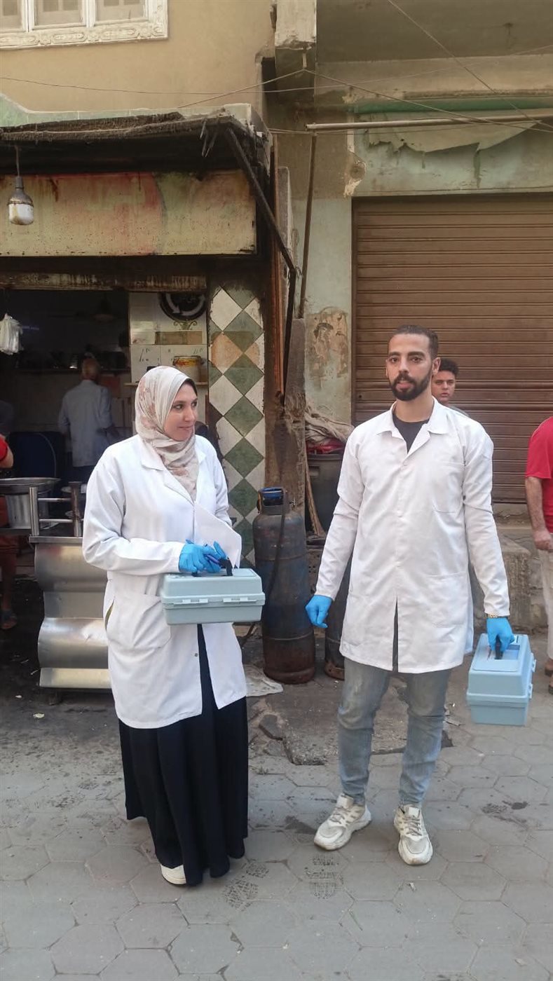 قافلة مائية لاستطلاع آراء المواطنين والتأكد من جودة مياه الشرب بالحوامدية