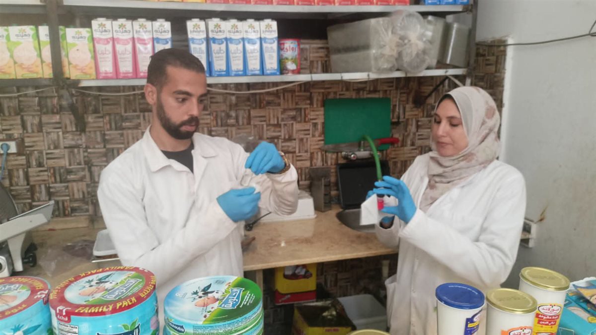 قافلة مائية لاستطلاع آراء المواطنين والتأكد من جودة مياه الشرب بالحوامدية