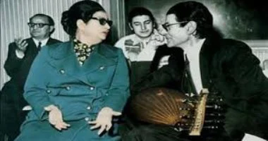 أم كلثوم والسنباطى