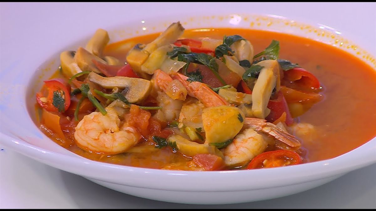 طريقة عمل شوربة الجمبري&nbsp;