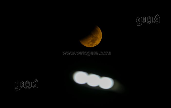  خسوف قمري أحمر يزين سماء مصر (3)
