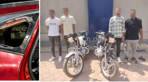 الأمن يكشف كواليس واقعة رحمة عصام بالغربية.. الحجارة حطمت زجاج سيارتها وليس بهدف السرقة