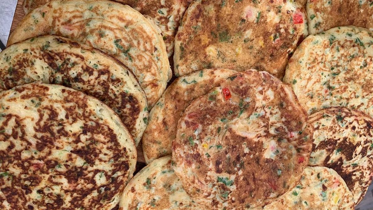 طريقة عمل فطيرة الطاسة بالخضروات&nbsp;