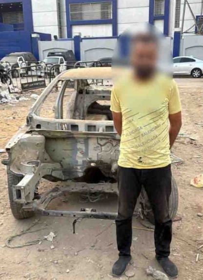 خلاف على إصلاح سيارة ينتهي بضبط سمكري سيارات بالجيزة بعد اتهامه بالاستيلاء على أجزاء منها