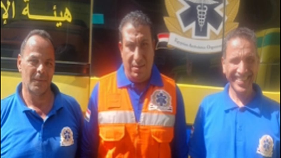 فريق الإسعاف ببني سويف&nbsp;