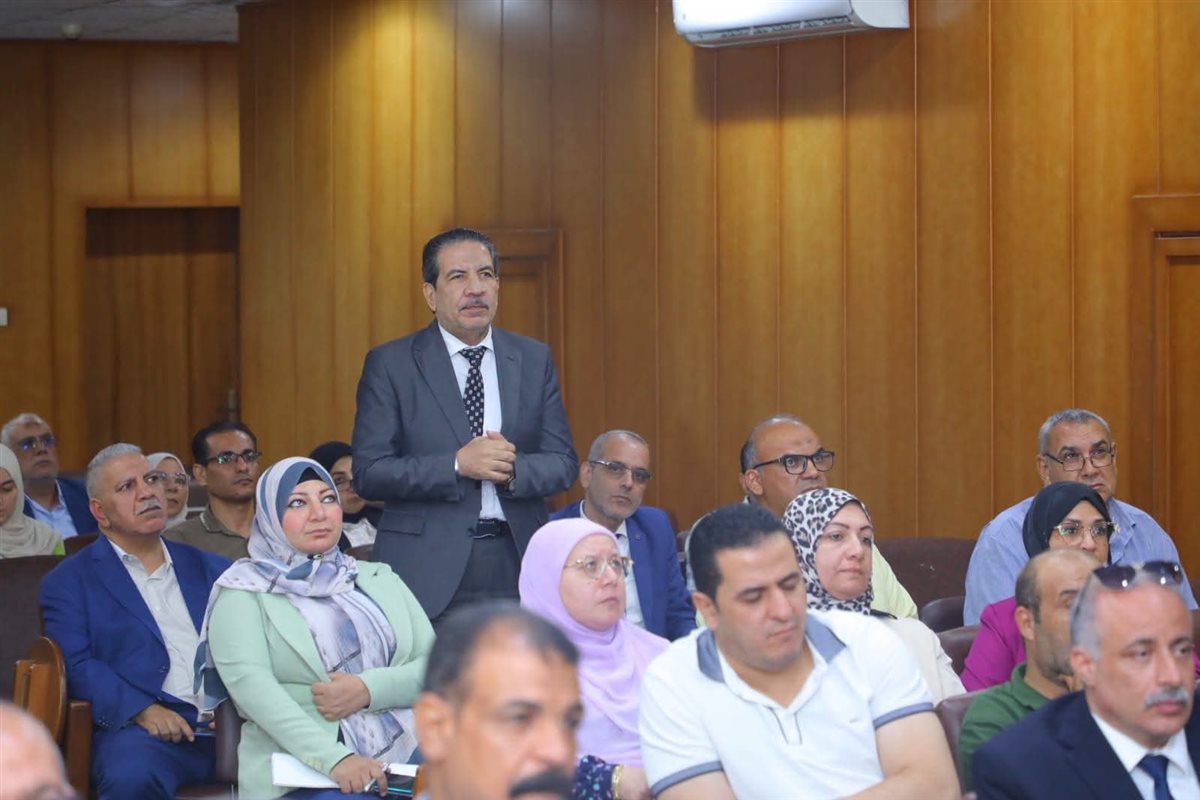جلسة المجلس التنفيذي لمحافظة دمياط