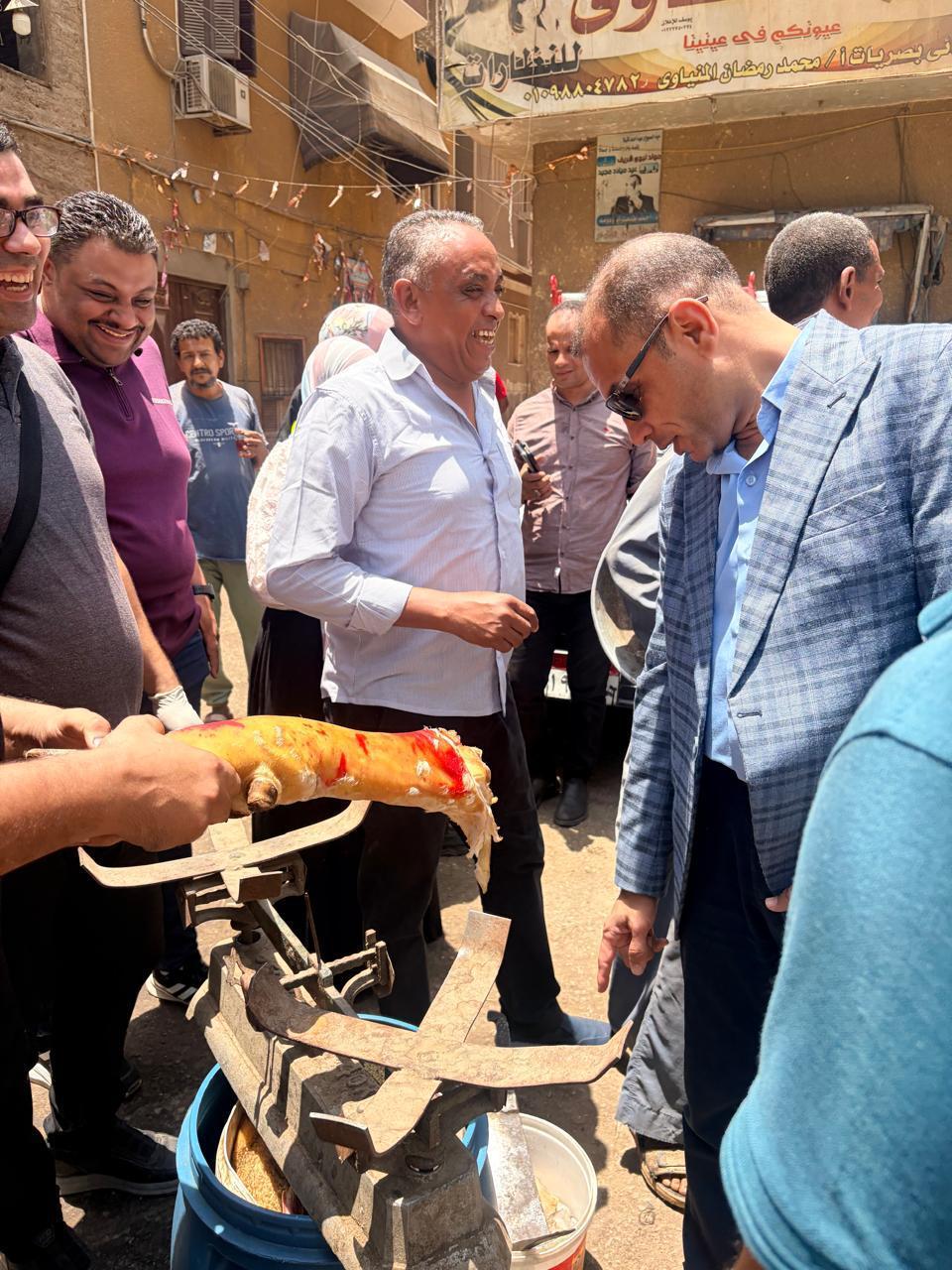 الزراعة تضبط 213 طنا من اللحوم المخالفة