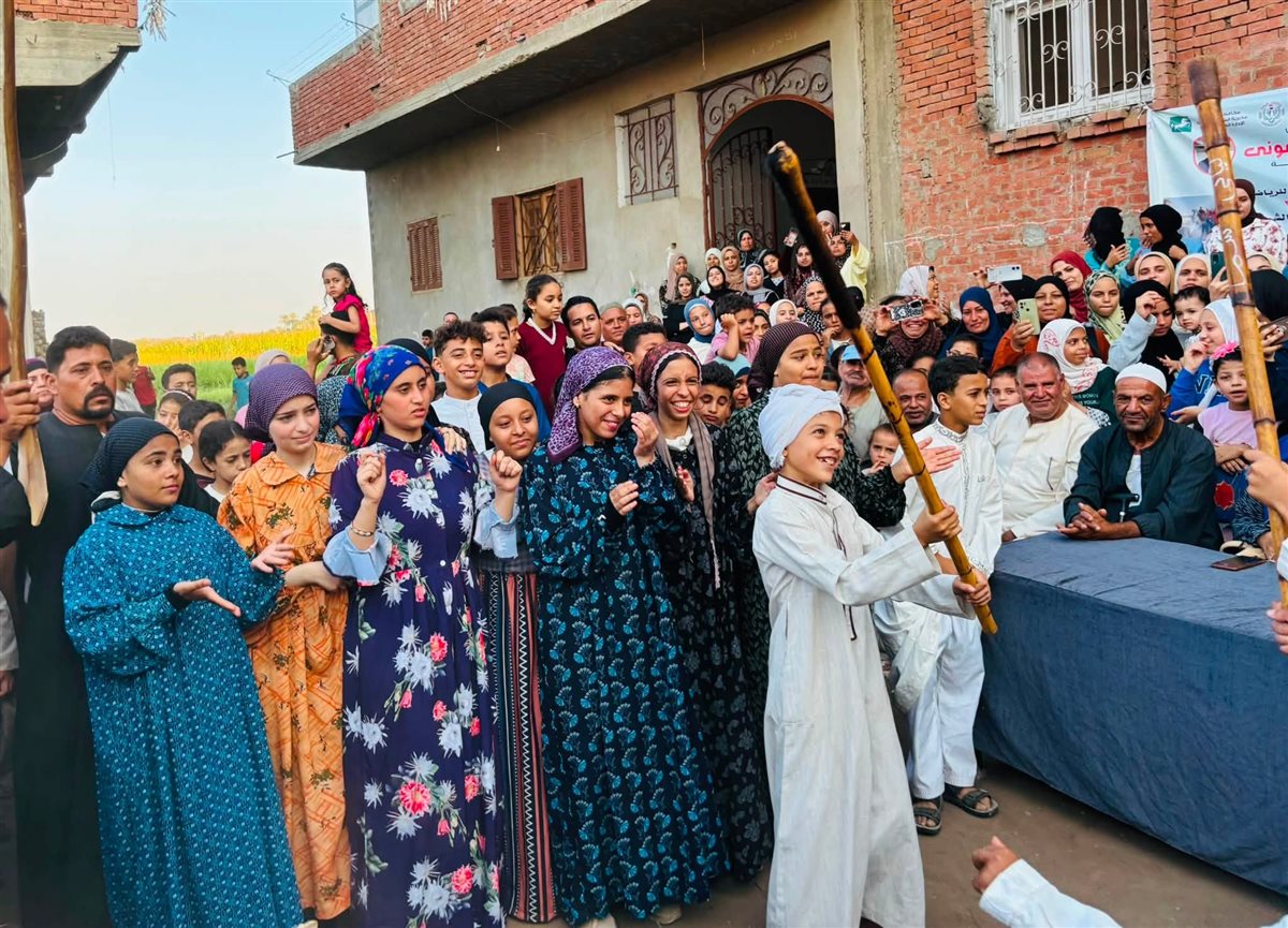 جانب من مهرجان السيجة بشباب الشرقية