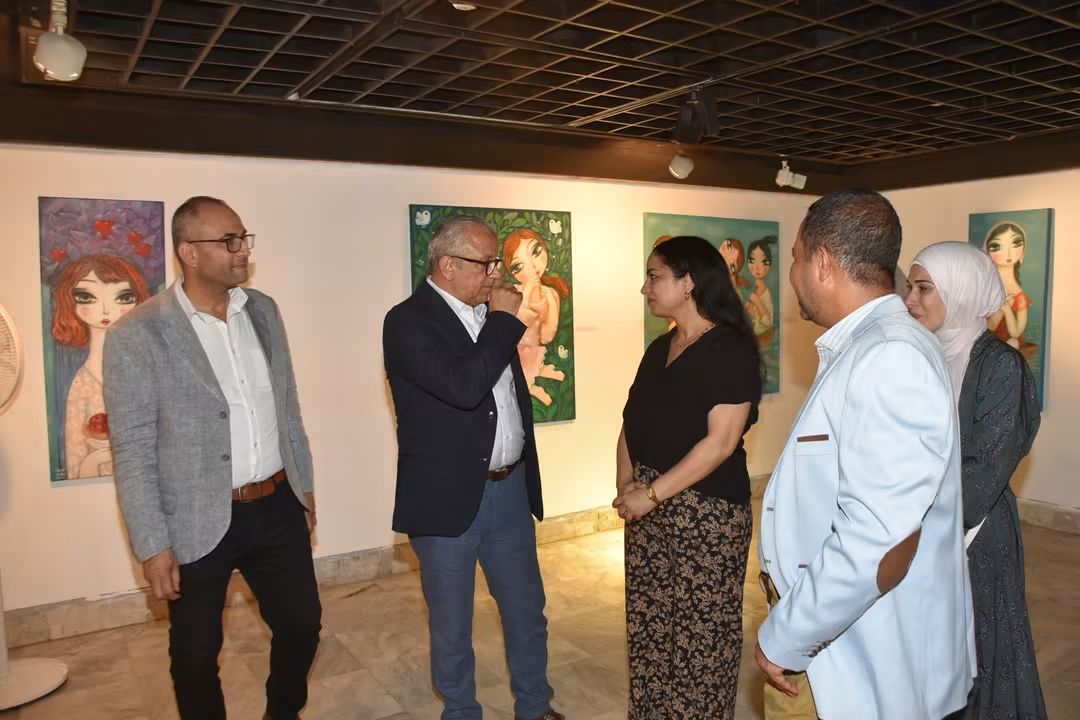3 معارض تزين مركز الجزيرة للفنون بالزمالك