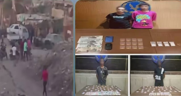 إتلاف سيارة يكشف وكرًا لتجارة المخدرات في الجيزة.. فيديو متداول يقود الشرطة إلى المتهمين