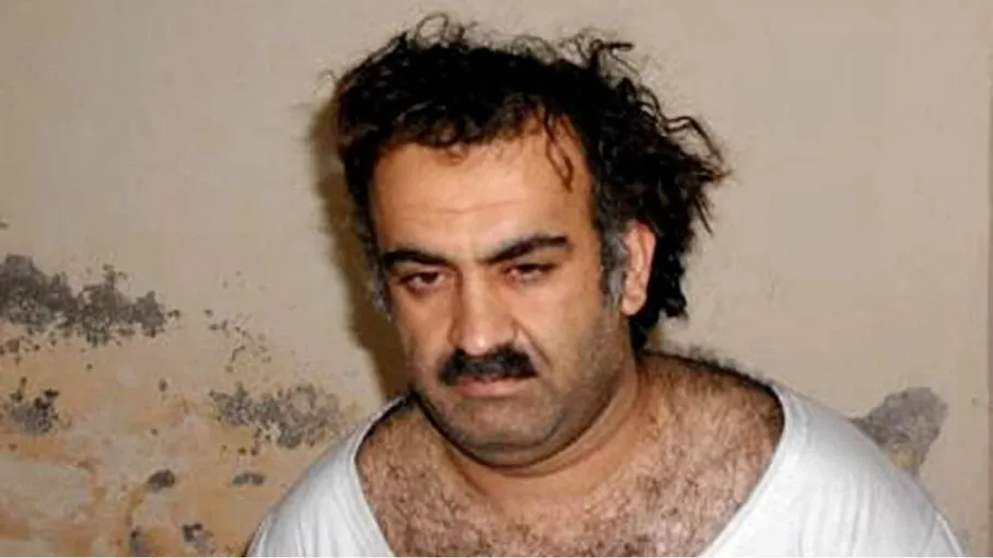 خالد شيخ محمد لحظة القبض عليه في 2003