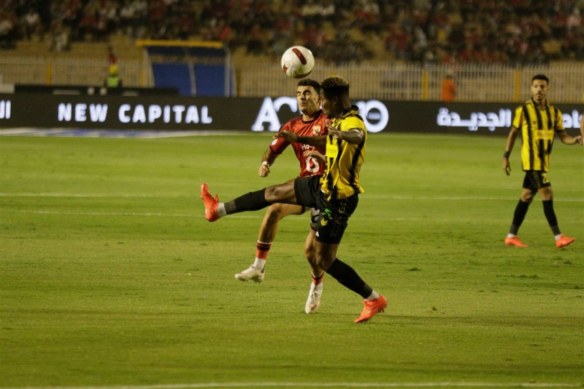 مباراة الأهلي والمقاولون العرب&nbsp;