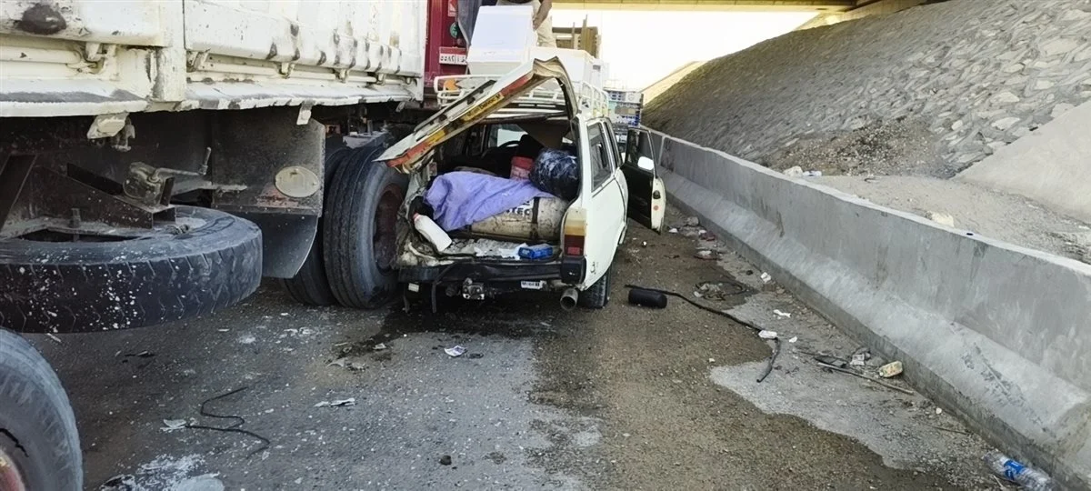 حادث طريق السويس الصحراوي