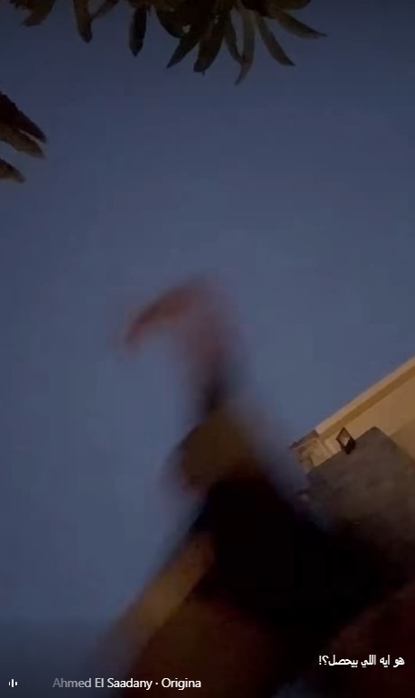 جانب من فيديو أحمد السعدني الغامض