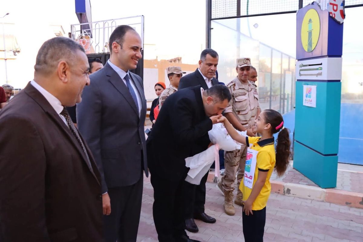 جولة ميدانية لمحافظ دمياط مع انطلاق العام الدراسي الجديد