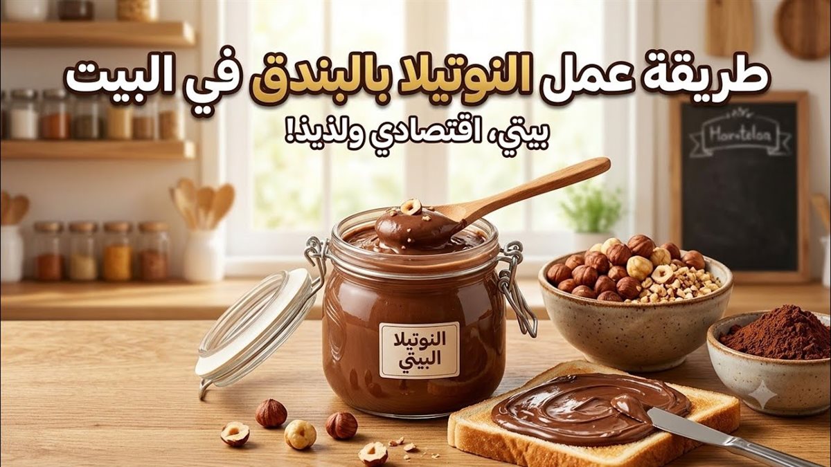 طريقة النوتيلا في البيت