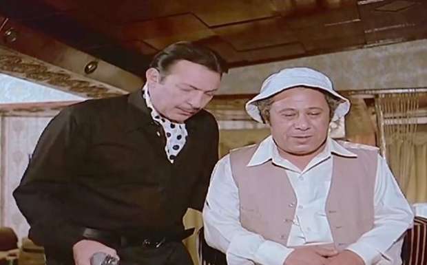 ابراهيم سعفان ورشدى اباظة فى فيلم ابنتى العزيزة&nbsp;