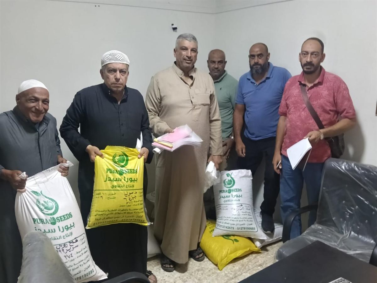 ضبط شركة وهمية تروج لصنف قمح غير مسجل وتصادر الكميات&nbsp;