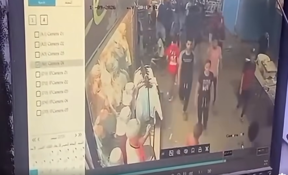 أنفجار أسطوانة غاز في محل بشبرا الخيمة