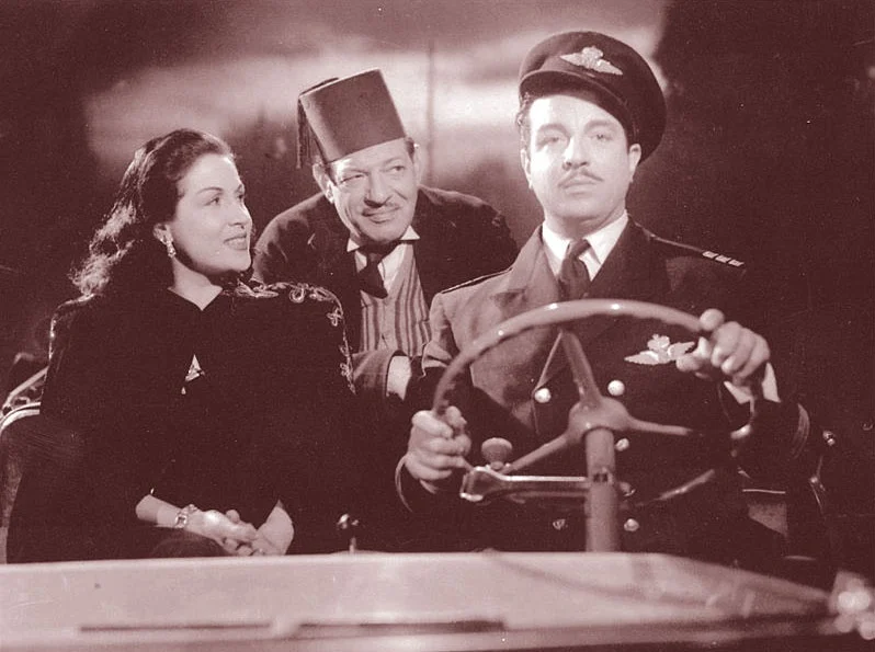 نجيب الريحاني في فيلم غزل البنات