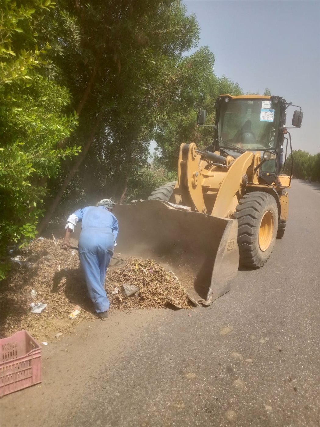 خطة يومية لرفع المخلفات وتحسين مستوى النظافة، فيتو