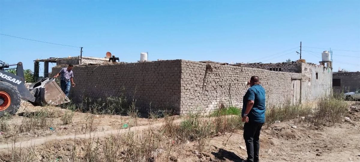 جانب من تنفيذ الإزالات،فيتو