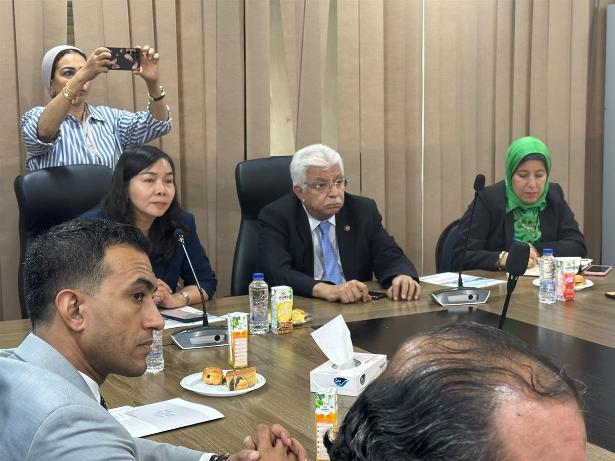 ورشة عمل حول «متطلبات شهادات الامتثال لمنتجات الطاقة الجديدة في السوق المصري»، مع وفد صيني رفيع المستوى، فيتو