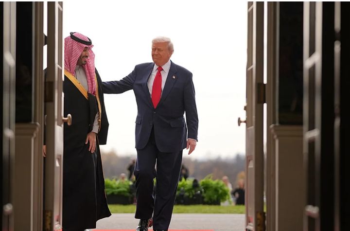 ترامب والأمير محمد بن سلمان، فيتو