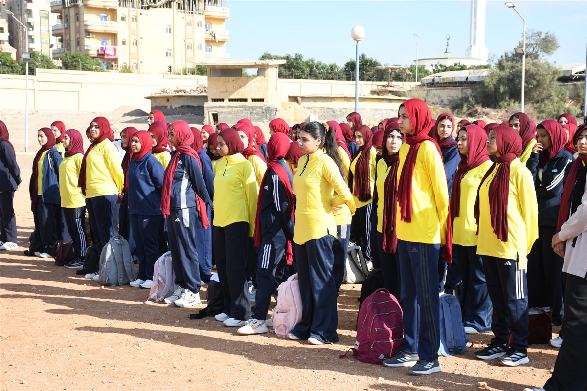 جانب من مراسم تحية العلم،فيتو