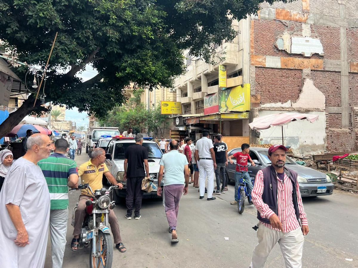 رفع 120 حالة إشغال وتحرير 35 محضرا خلال حملة مكبرة بدمياط