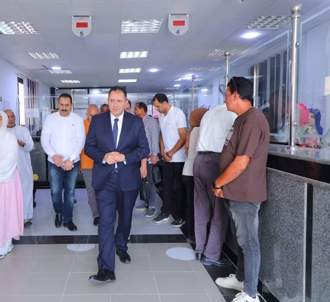 جولة محافظ دمياط بالمركز التكنولوجي برأس البر