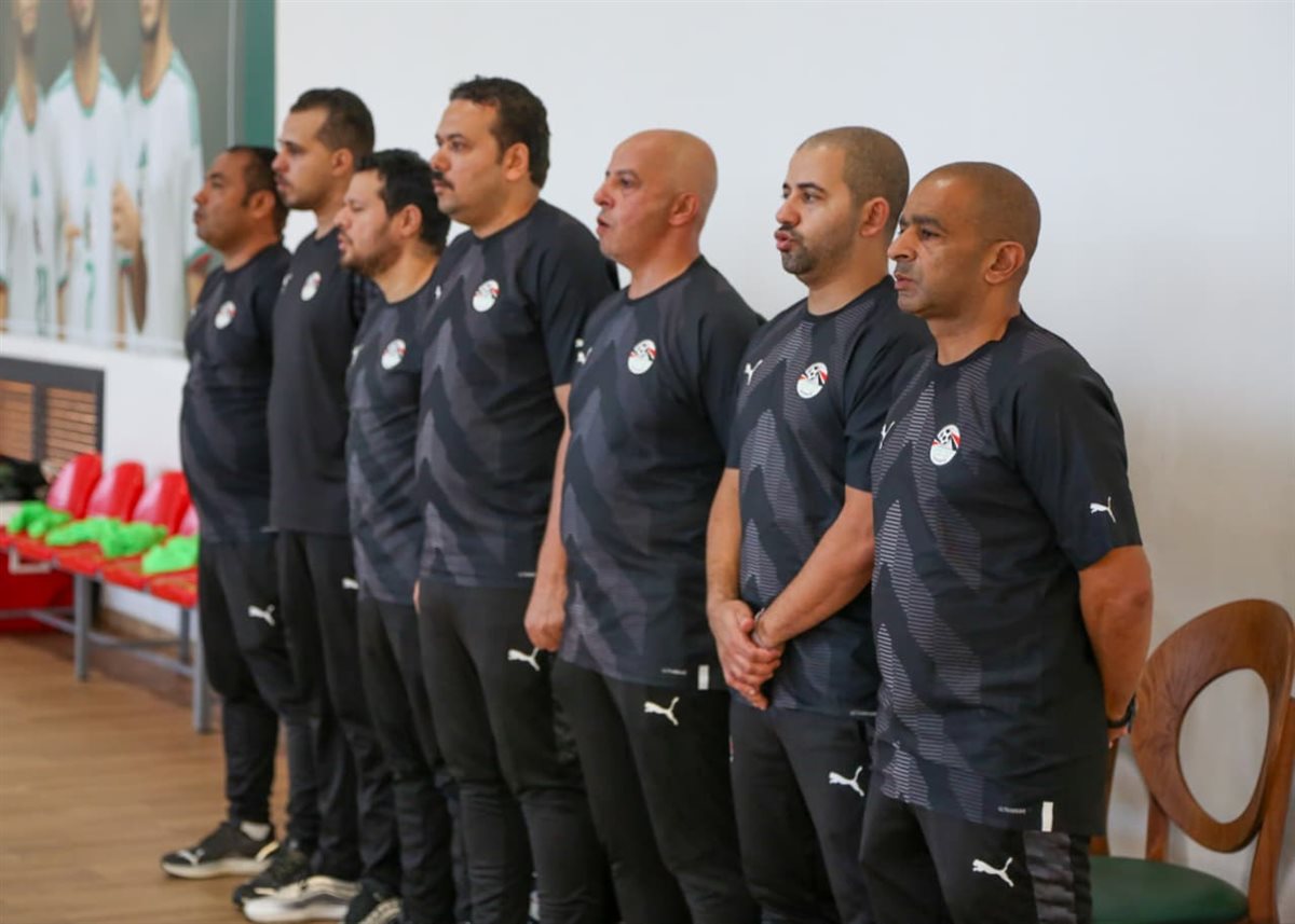الجهاز الفني لمنتخب كرة الصالات، فيتو