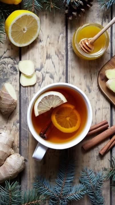 مشروبات لتهدئة أعراض البرد