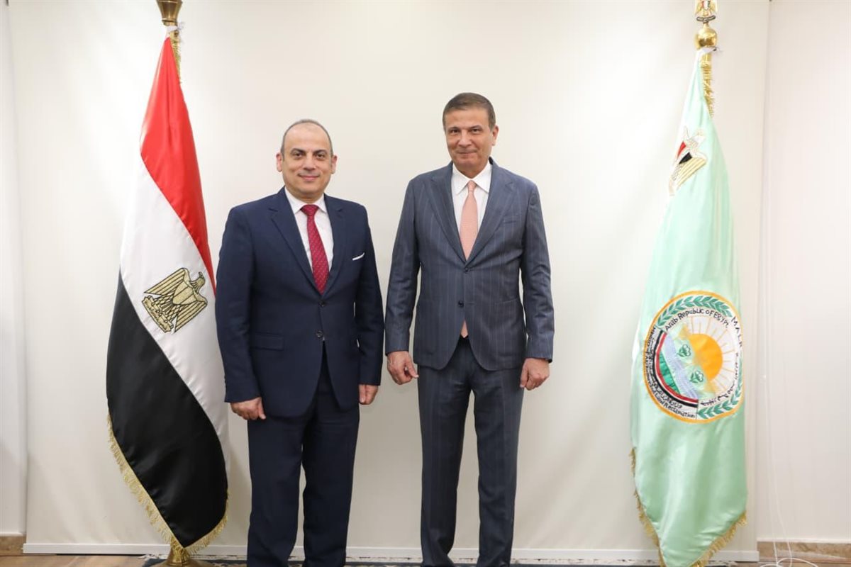 وزير الزراعة يستقبل المدير الجديد لـ«إيكاردا»