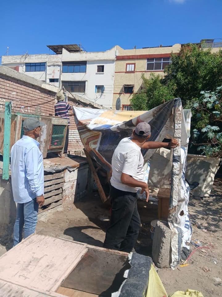 حملات مكثفة لمواجهة العشوائيات والإشغالات والمخالفات البيئية ببورسعيد&nbsp;
