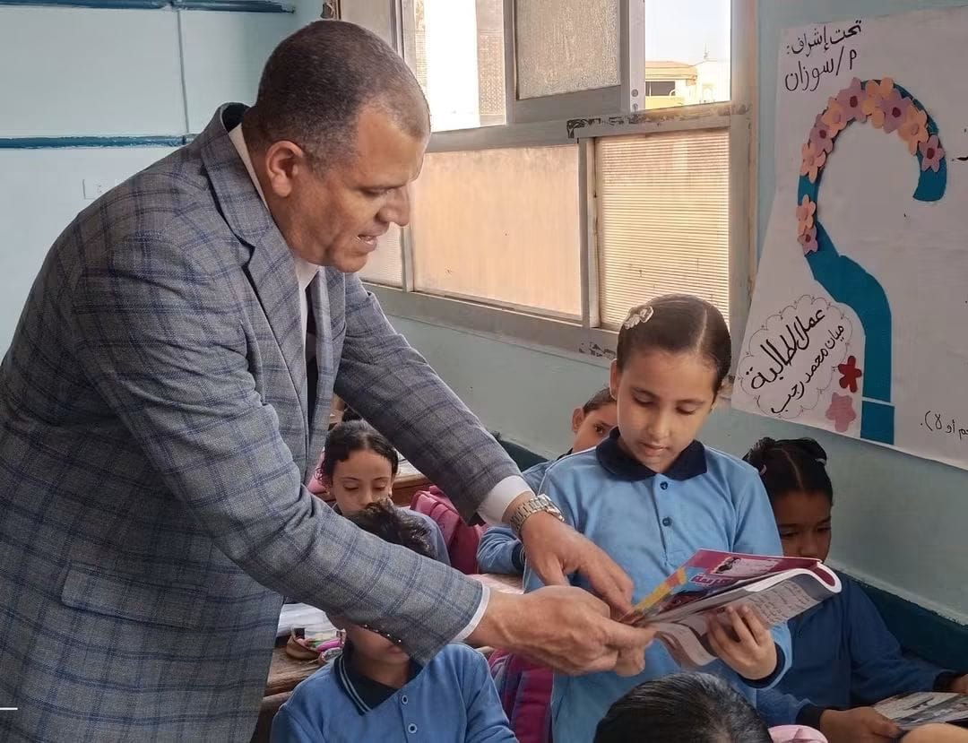 جولة تفقدية لمتابعة الانضباط بمدارس دمياط الجديدة