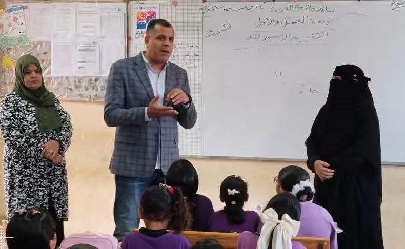 جولات مكثفة لوكيل تعليم دمياط بالمدارس
