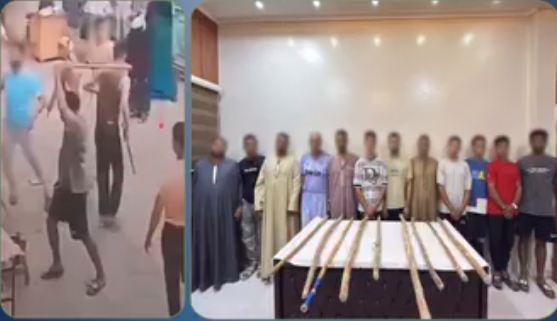 مشاجرة أمام مخبز في المنيا