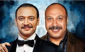 خالد صالح وابنه أحمد&nbsp;