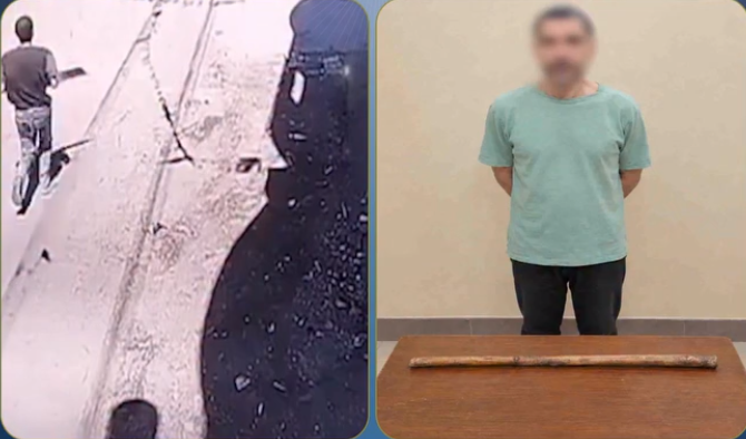 ضبط شخص بالتعدي على الأهالي بالبحيرة