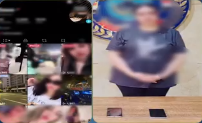ضبط صانعة محتوى بالتجمع
