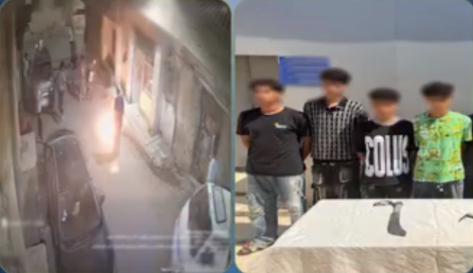 4 أشخاص يهاجمون أسرة شاب ويهددونهم بالأسلحة البيضاء فى البساتين