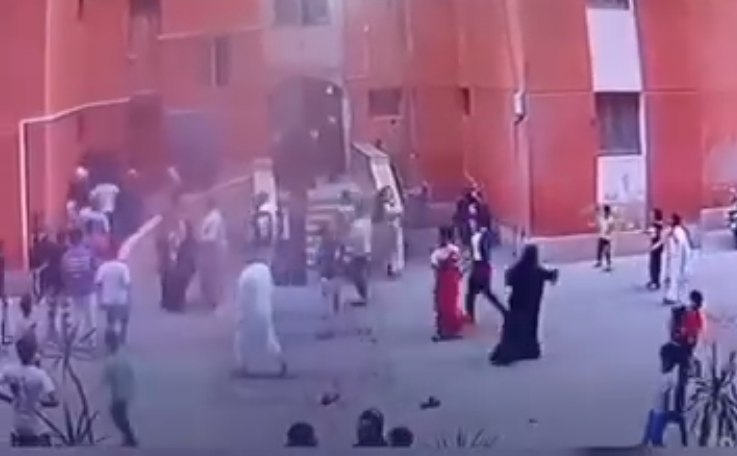 مشاجرة جيران في المقطم