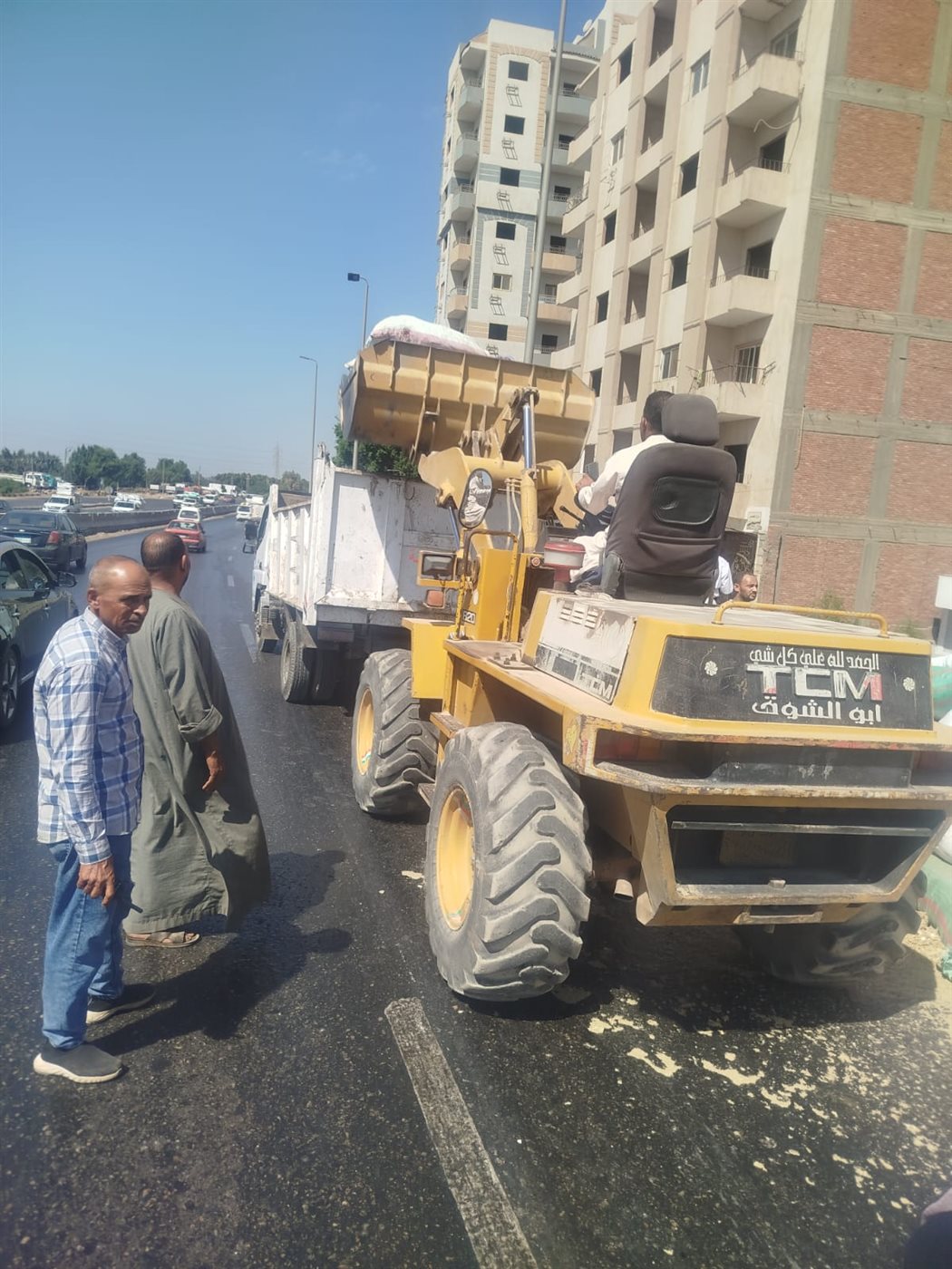 حادث بالطريق الزراعي بالقليوبية، فيتو